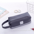 Two layers big capacity multipical pencil bag case